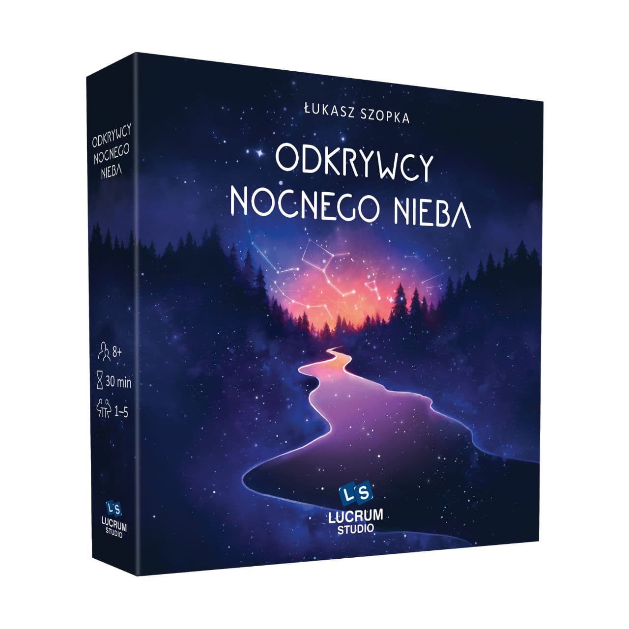 Pudełko gry Odkrywcy Nocnego Nieba